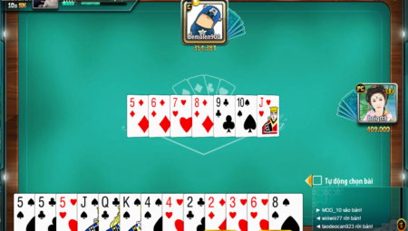 Ván tiến lên đếm lá đầu tiên, thành viên nào sở hữu 3 bích sẽ được đánh trước